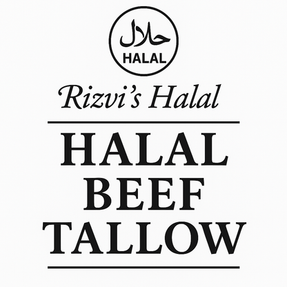 100% Halal Beef Tallow 32 oz
